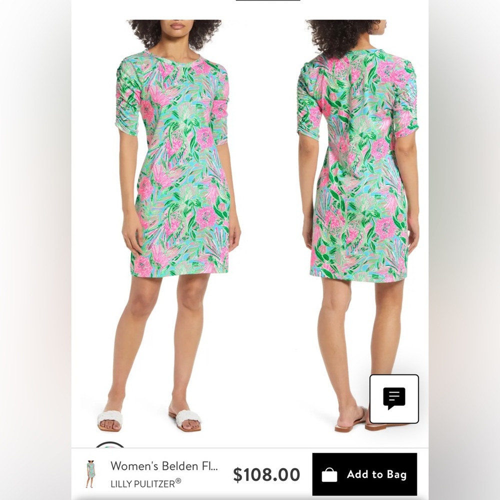 NWT XL Lilly Pulitzer Belden T-Shirt dress